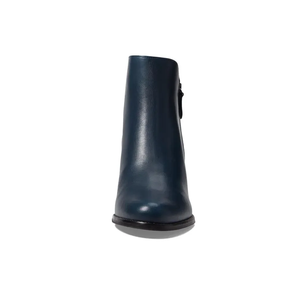 MARC JOSEPH NEW YORK GRAND CENTRAL BOOTIE NAVY NAPA 6.5 M